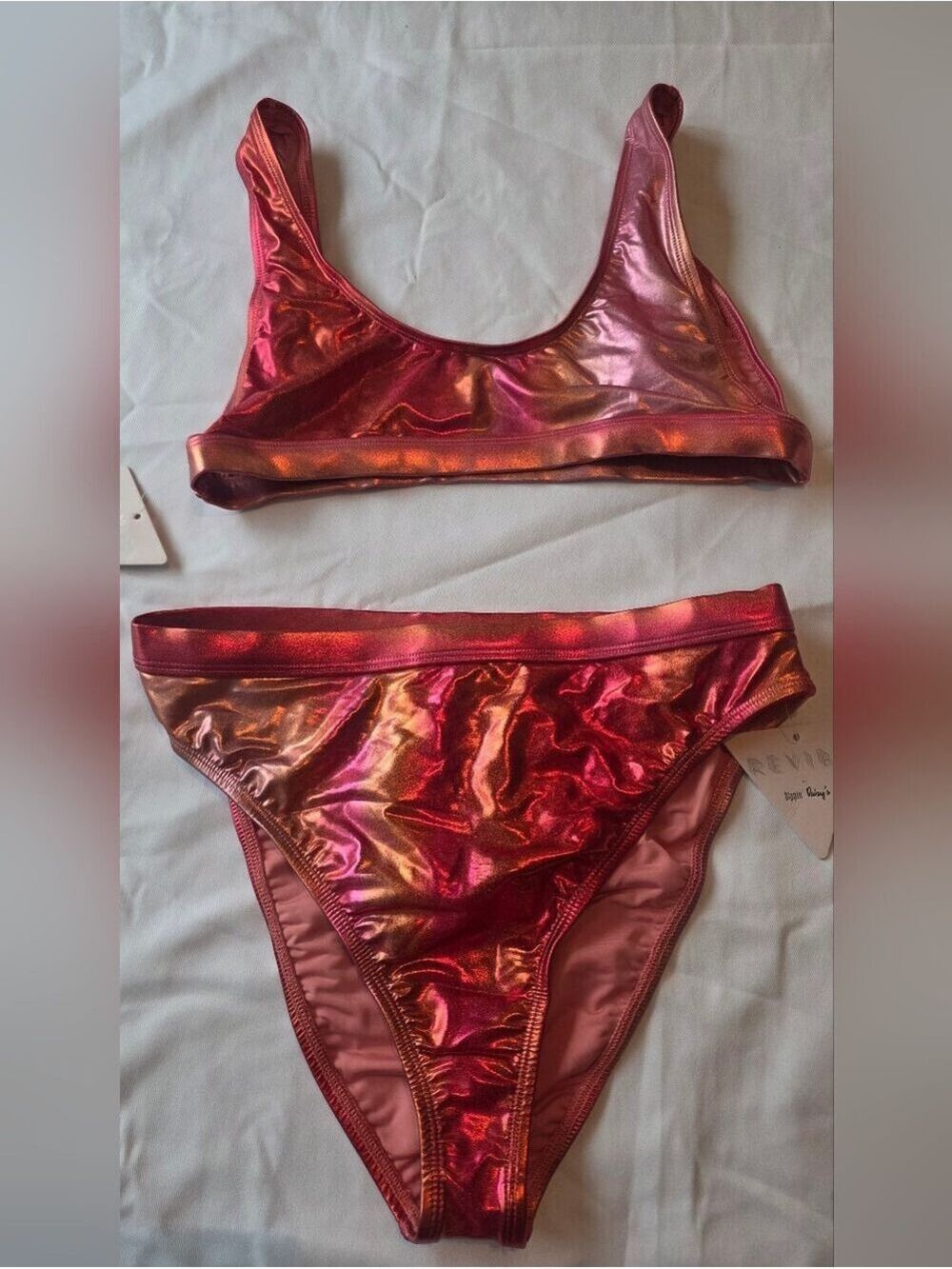 Revibe Dippin' Daisy's Rave Sunset Ombre Bikini Set